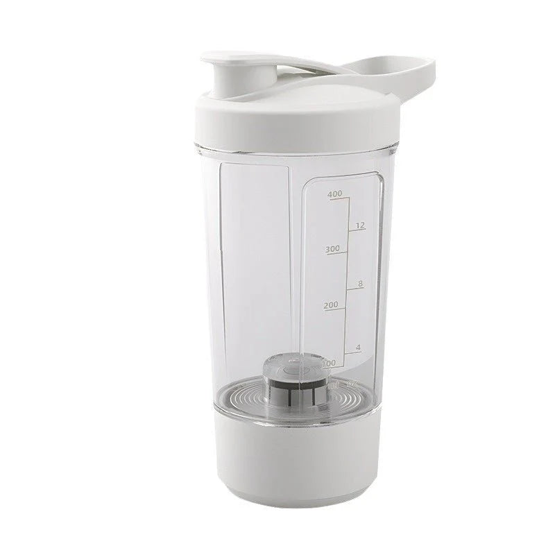 400ML Electric Protein Shaker Bottle – Automatic Self Mixing Cup for Gym, Milk & Coffee (1200mAh Rechargeable USB Blender)