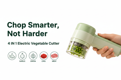 Minimalist Vegetable Cutter Banner
