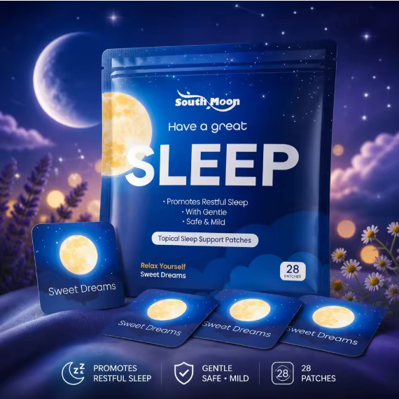 Natural Sleep Patch – Herbal Deep Sleep & Stress Relief Patch for Better Night Sleep