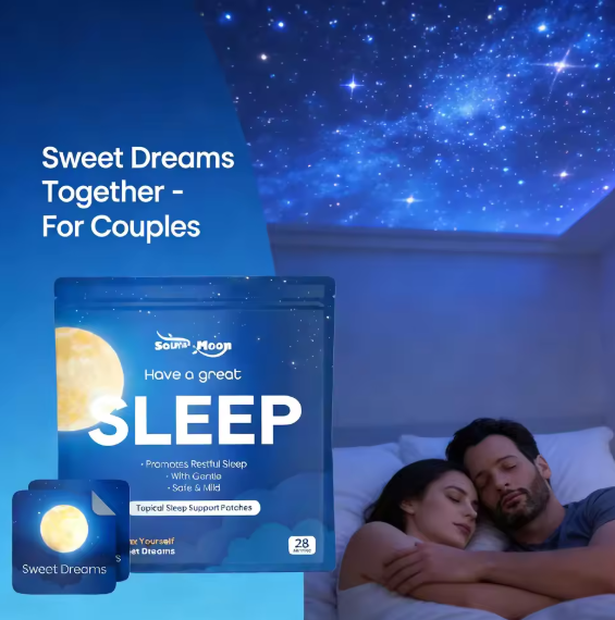 Natural Sleep Patch – Herbal Deep Sleep & Stress Relief Patch for Better Night Sleep