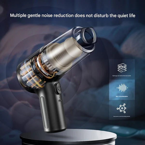 Handheld Mini Vacuum Cleaner – Powerful Portable Dust Remover