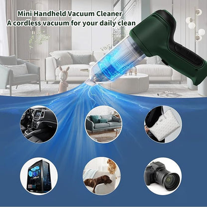 Handheld Mini Vacuum Cleaner – Powerful Portable Dust Remover